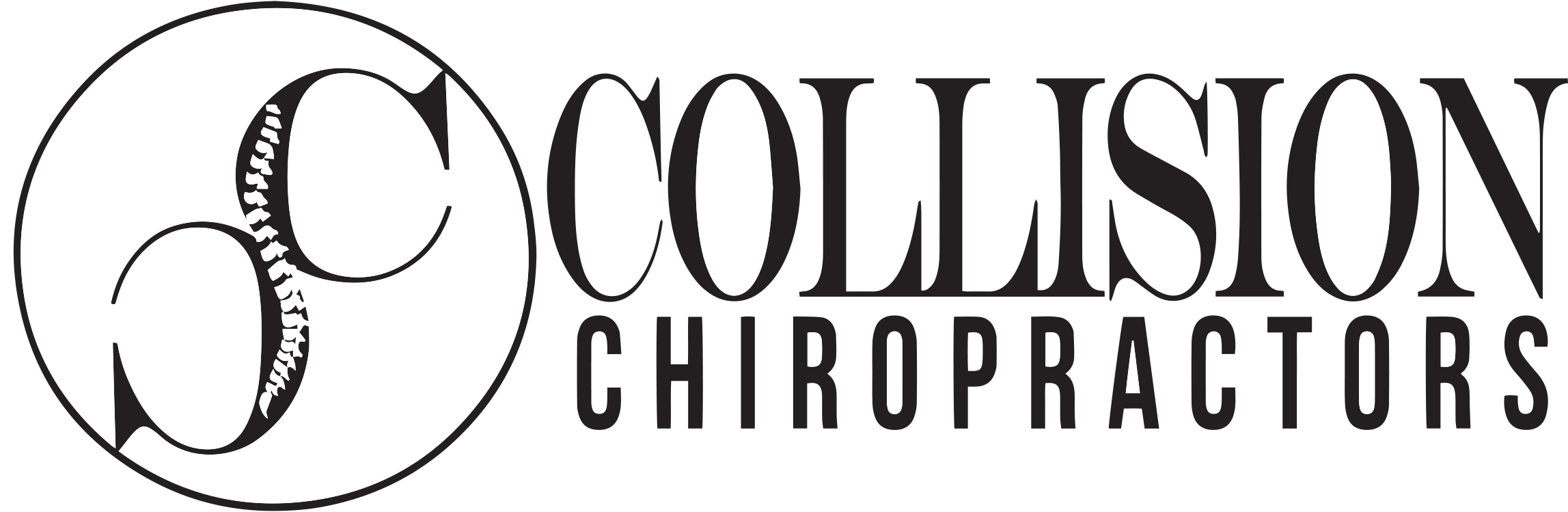 Collision_Chiropractors_Logo_White_top